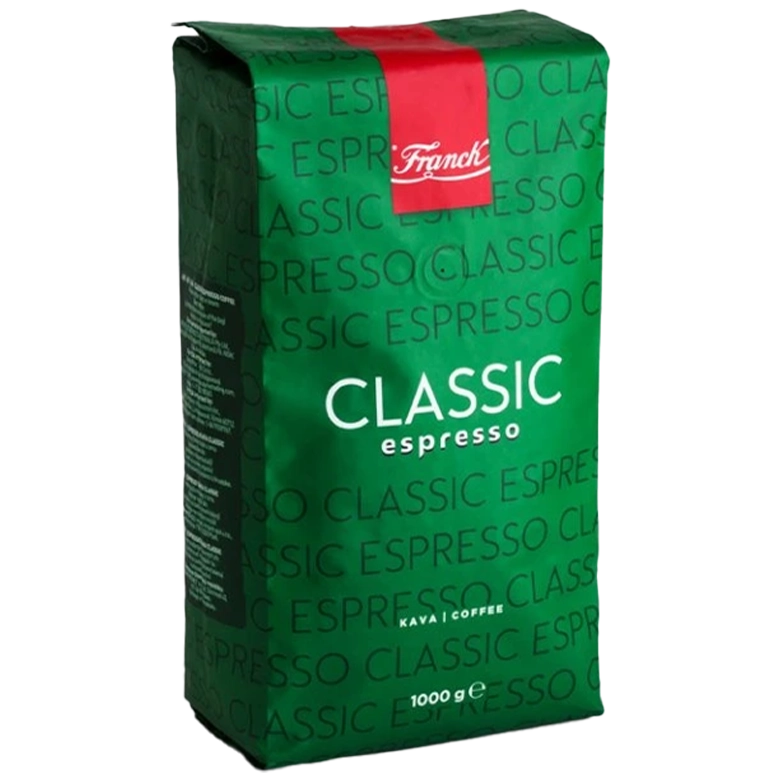 Franck Espresso Classic, zrnková káva 1000g