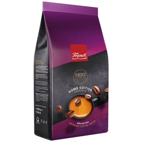 Franck Espresso 1892 home edition, zrnková káva 500g