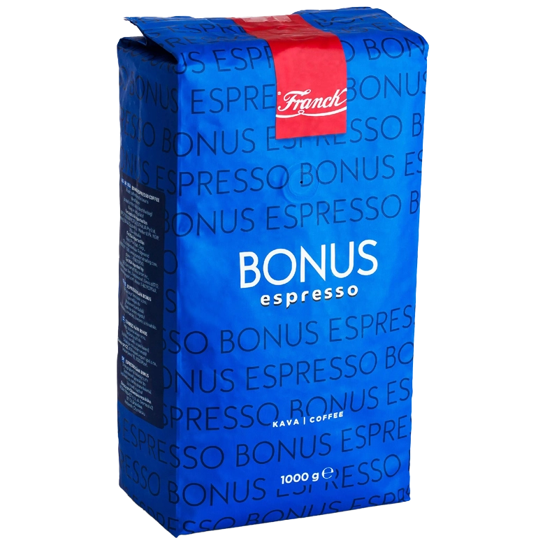 Franck Espresso Bonus, zrnková káva 1000g