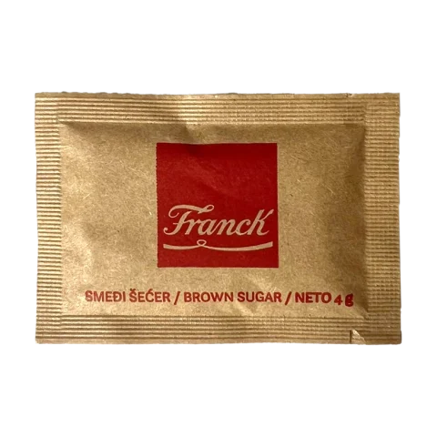 Hnedý cukor FRANCK 2,4kg (porciovaný)