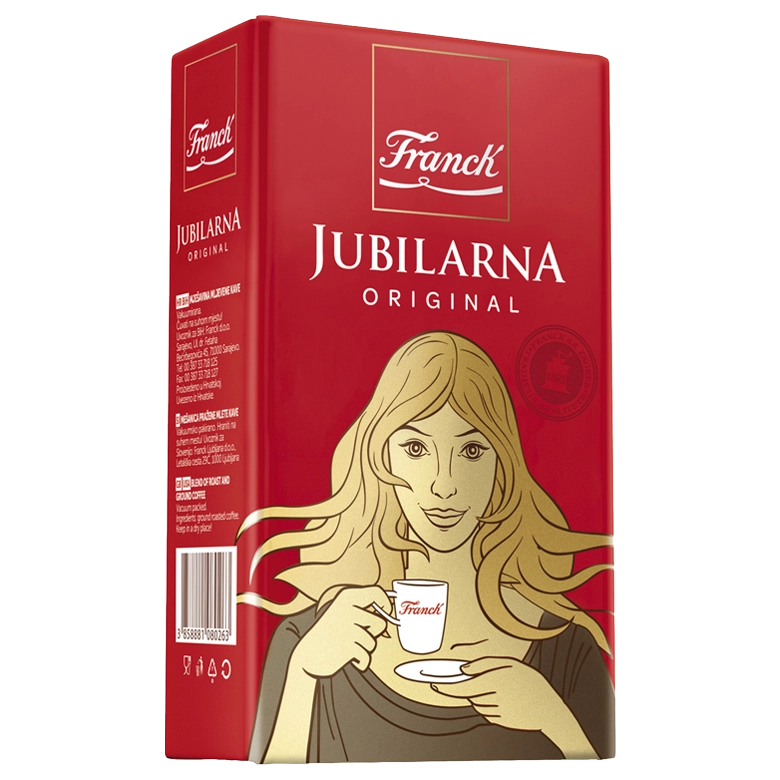 Franck JUBILARNA Exlusive, mletá káva 250g
