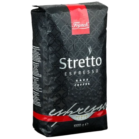 Franck Espresso Stretto, zrnková káva 1000g