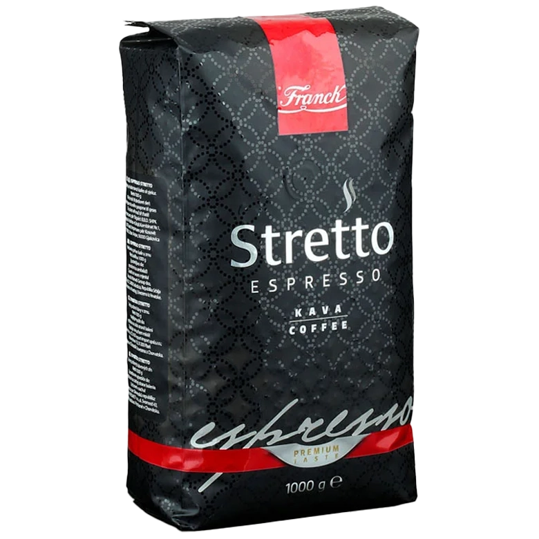 Franck Espresso Stretto, zrnková káva 1000g