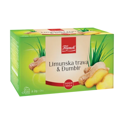Citrónová tráva a zázvor