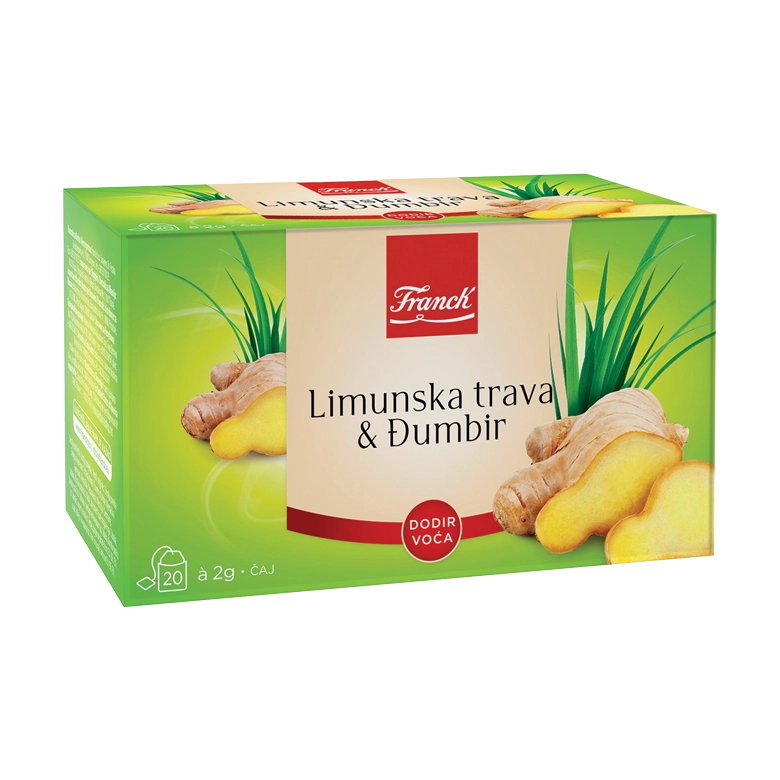 Citrónová tráva a zázvor